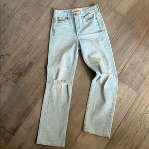 AYR Light Blue Ripped Jeans